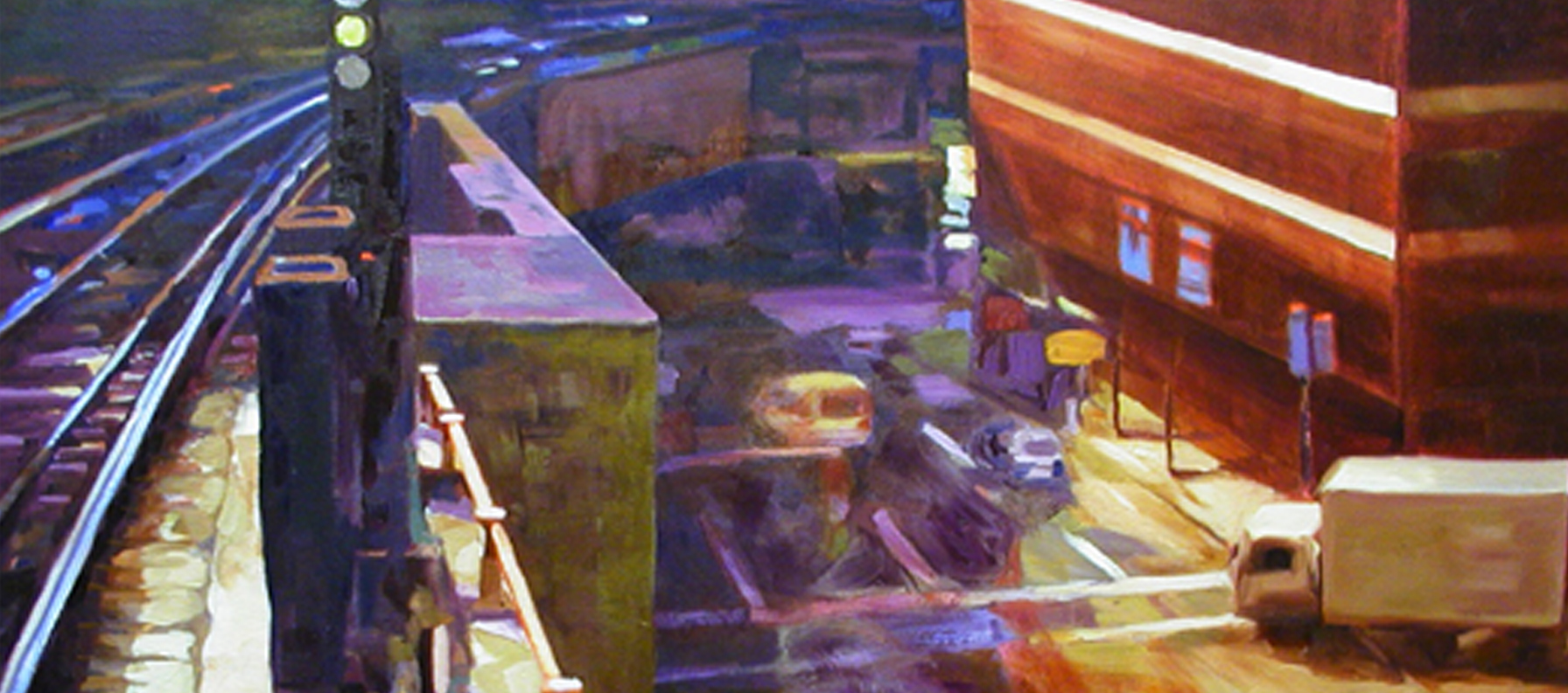 Urban Odyssey: Tracks to Mauve Horizons